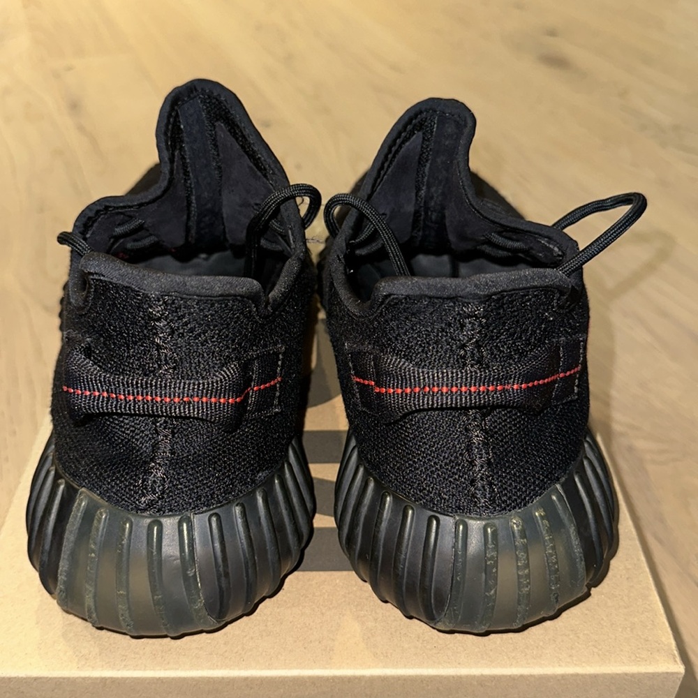 Adidas Yeezy Boost 350 V2 Bred - Black/Red - Picture 5 of 7